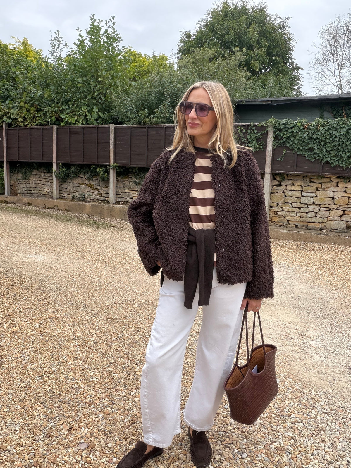 Brown Teddy Jacket