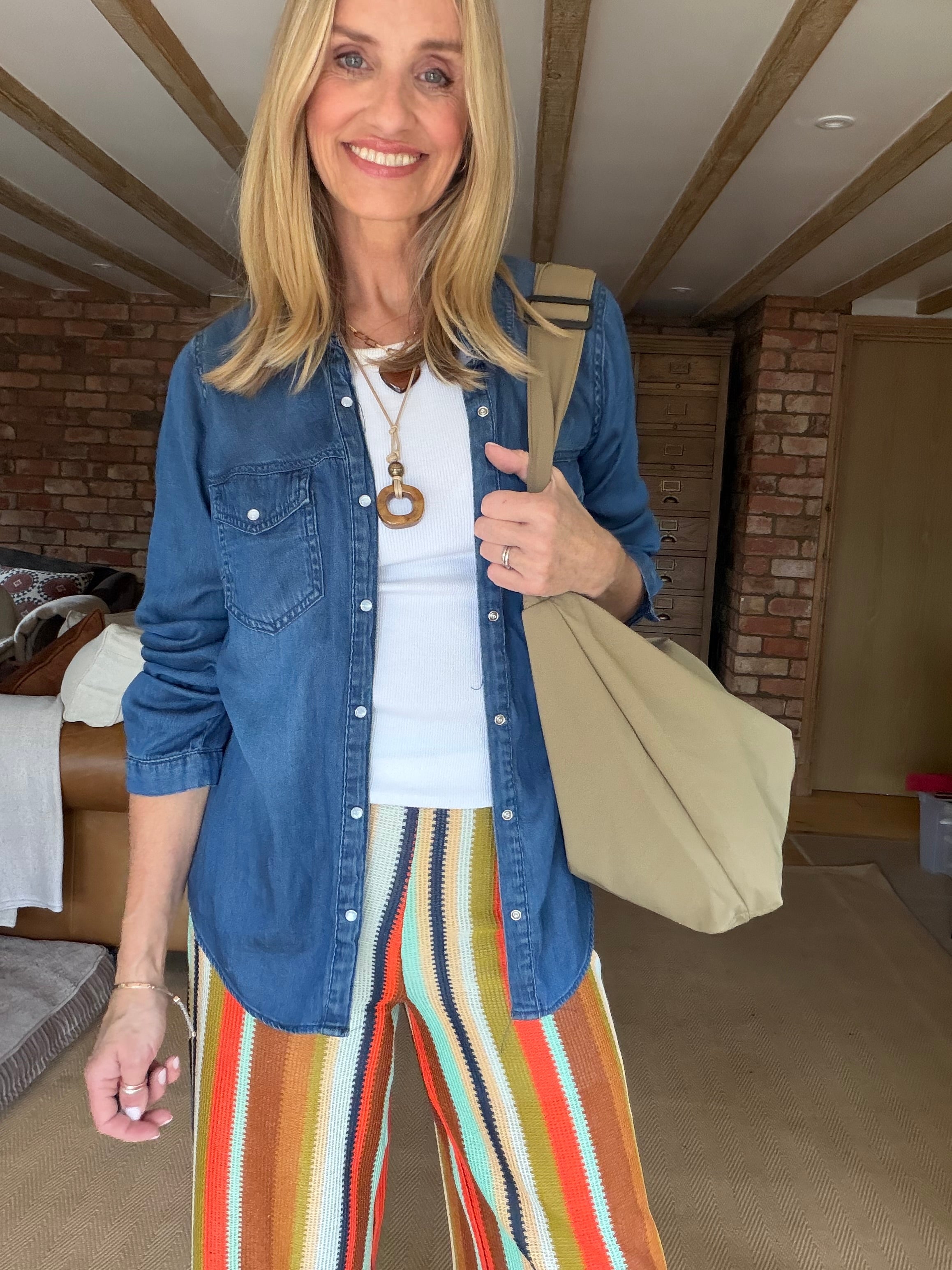 Oversized Fabric Bumbag -
