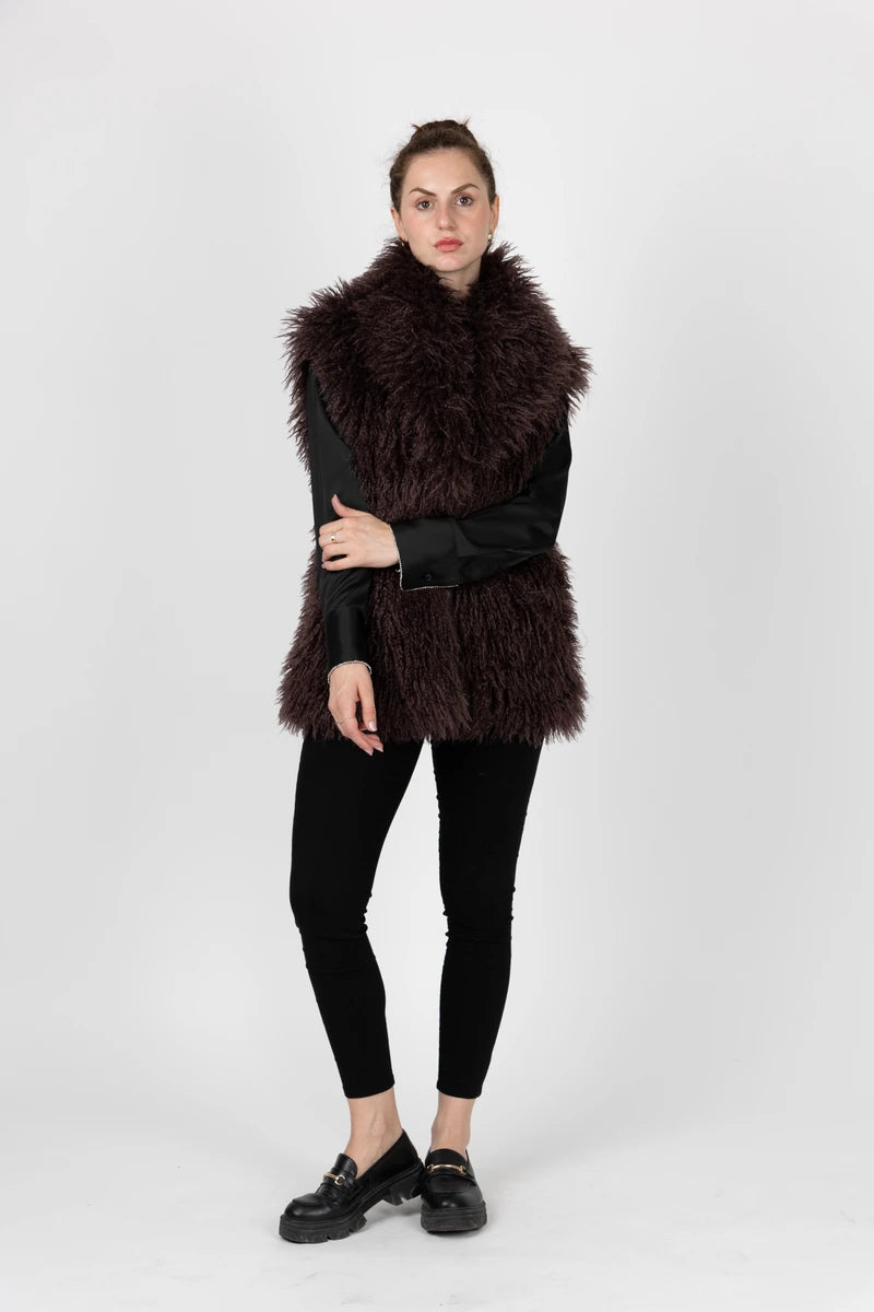 Mongolian Fur Gilet