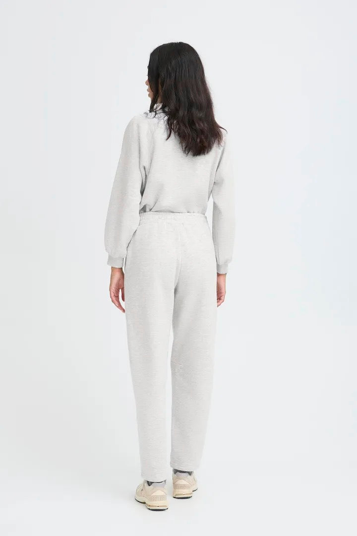 Grey Melange  Loungewear Set