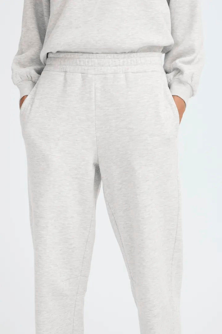Grey Melange  Loungewear Set