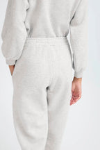 Grey Melange  Loungewear Set