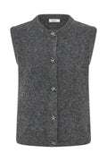 Grey Knitted Waistcoat