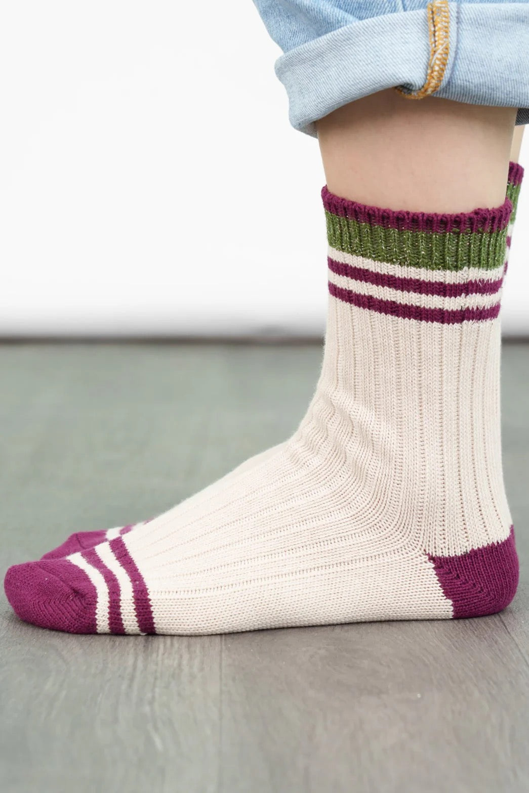 Retro Stripe Socks