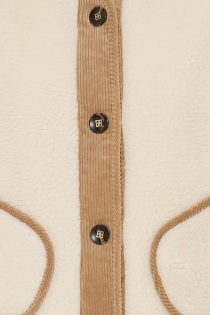 Borg Button Through Waistcoat