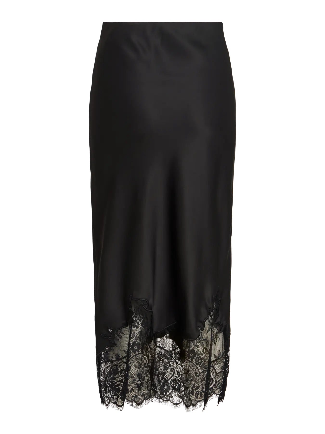 Satin and Lace Skirt