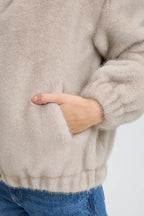 Faux Fur Bomber Jacket