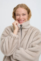 Faux Fur Bomber Jacket