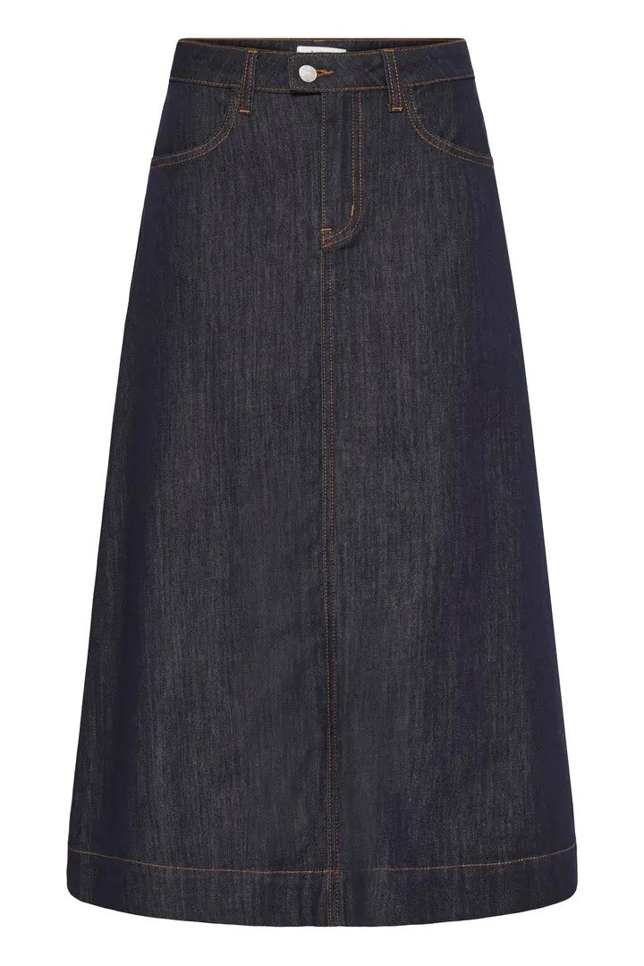 Indigo Denim Skirt