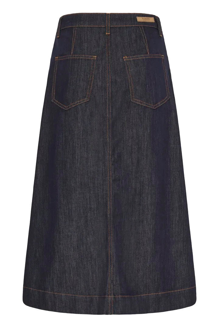 Indigo Denim Skirt