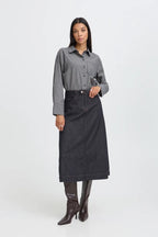 Indigo Denim Skirt