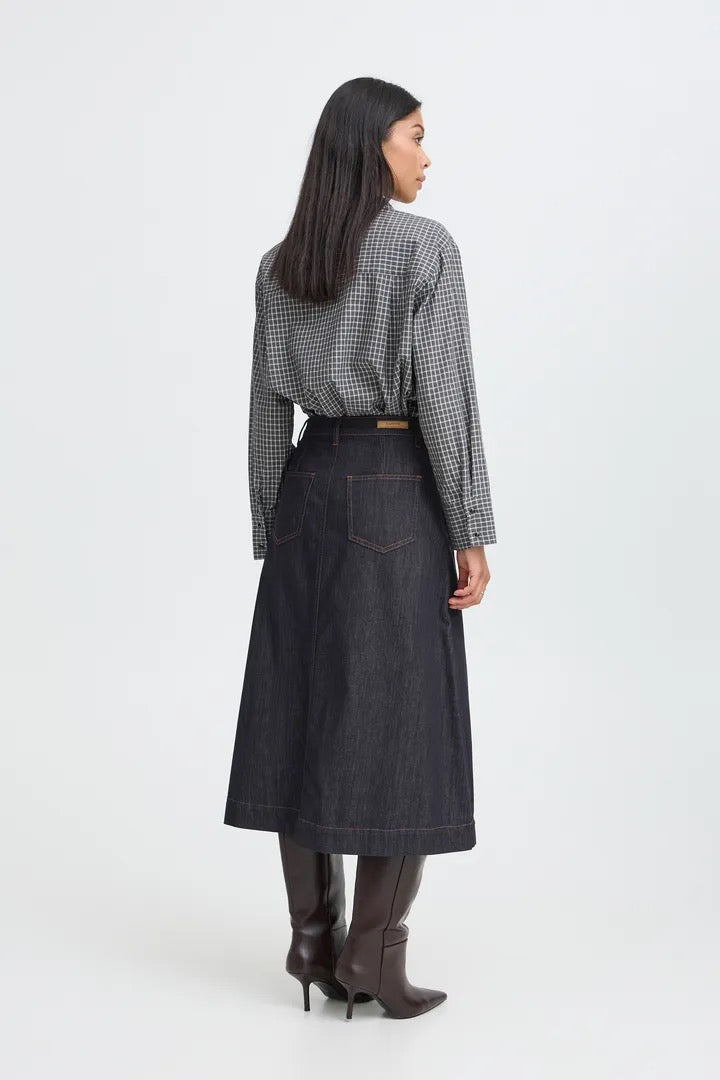 Indigo Denim Skirt