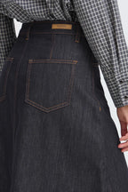 Indigo Denim Skirt