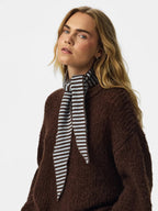 Knitted Triangle Scarf