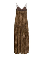 Velour Maxi Dress