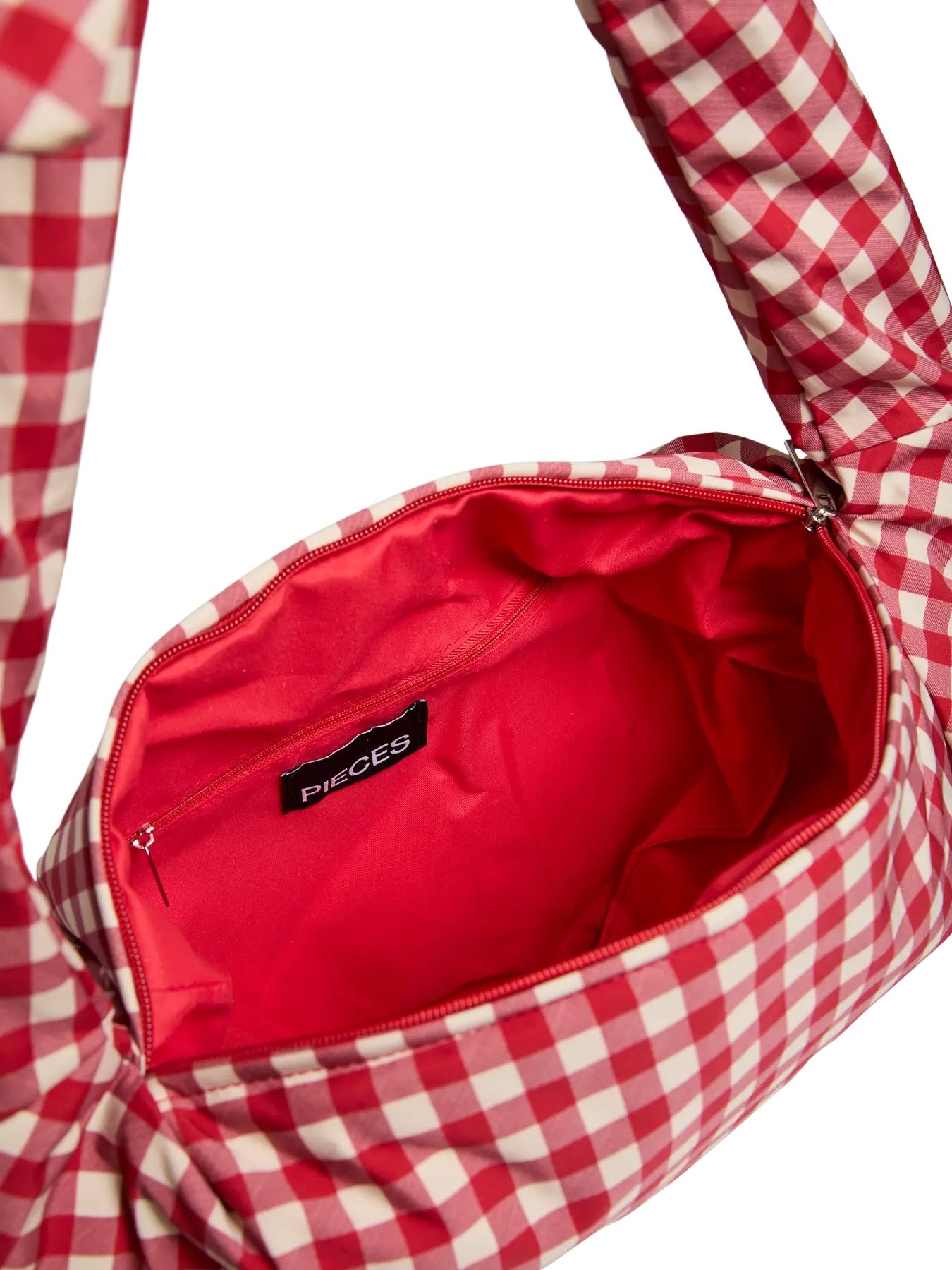 Red Gingham Heart Bag