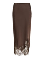 Satin and Lace Skirt