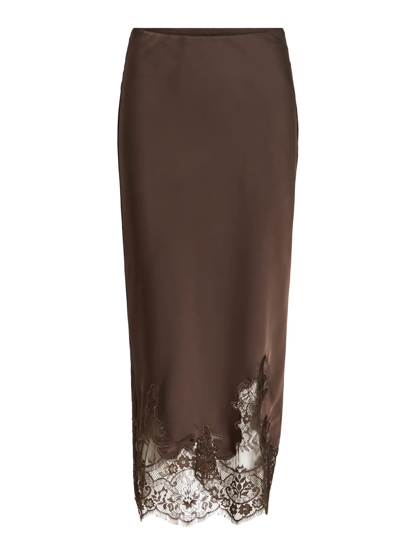 Satin and Lace Skirt