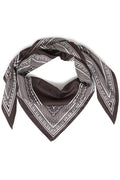 Brown Paisley Scarf