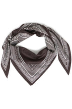 Brown Paisley Scarf