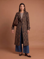 Leopard Print Coat - Small Print