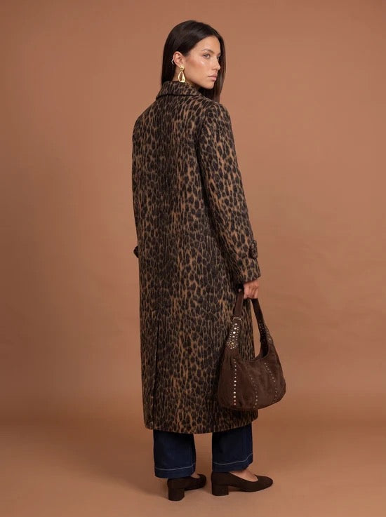 Leopard Print Coat - Small Print
