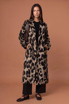 Leopard Print Coat - Large Print