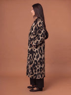 Leopard Print Coat - Large Print