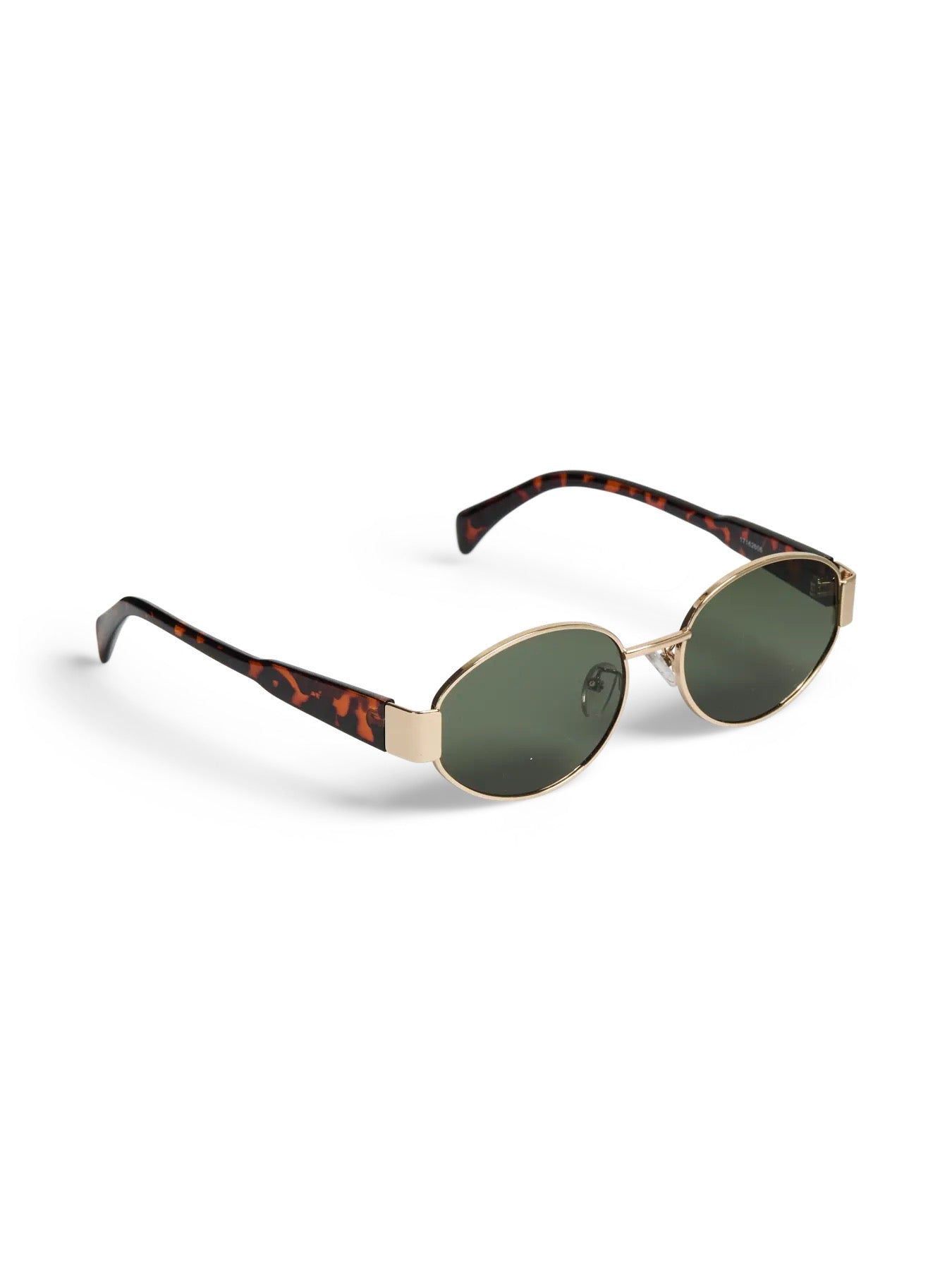 Oval Gold and Tortoiseshell Sunglasses