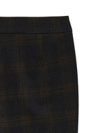 Straight Leg Check Trousers