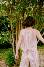 Gingham Linen co-ord