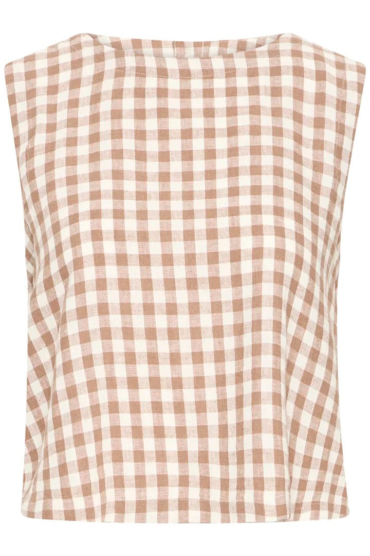 Gingham Linen co-ord