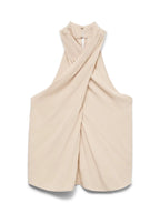 Cross Over Halter Neck Top