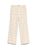 Broderie Anglaise Cream Jeans