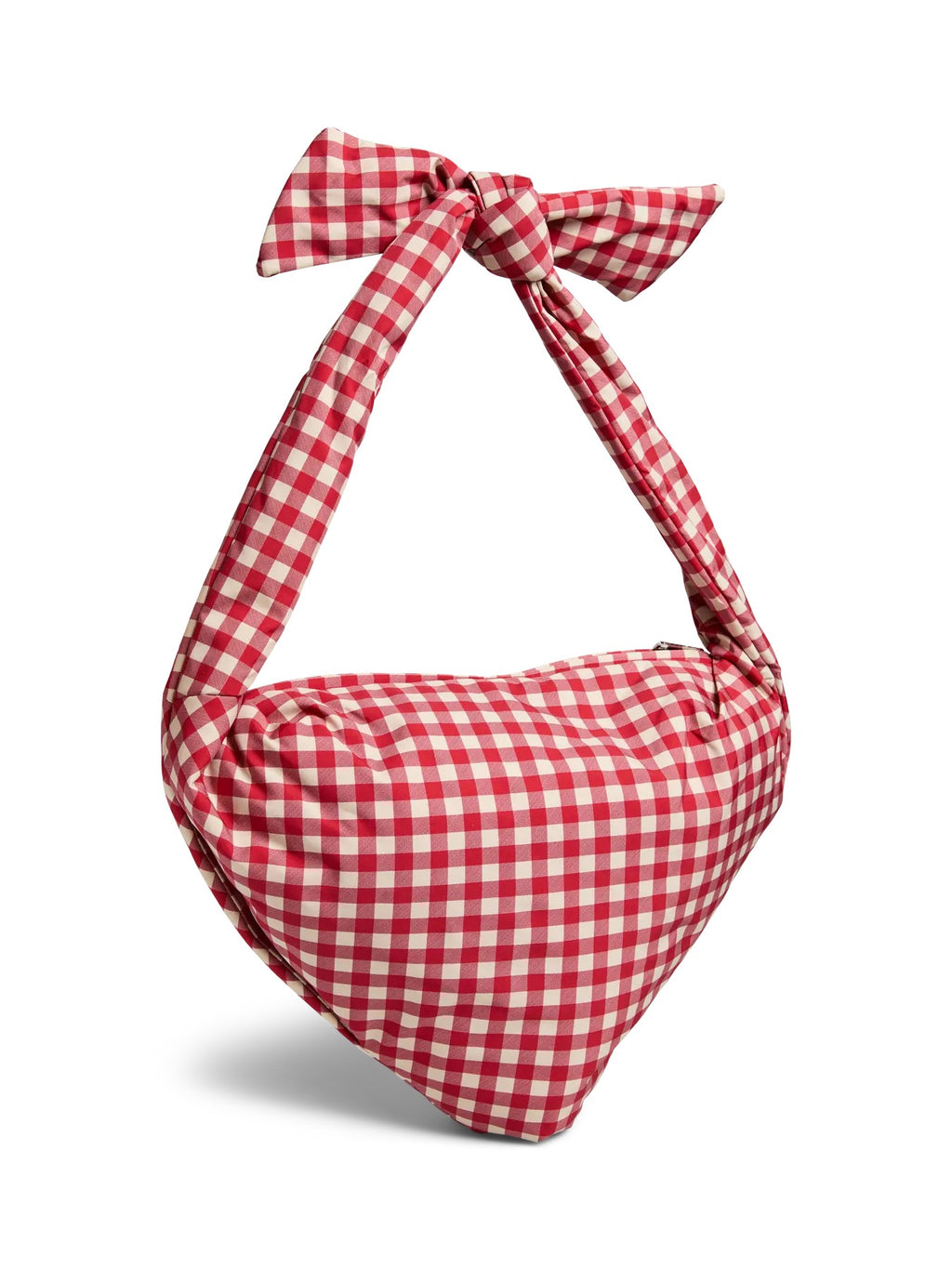 Red Gingham Heart Bag