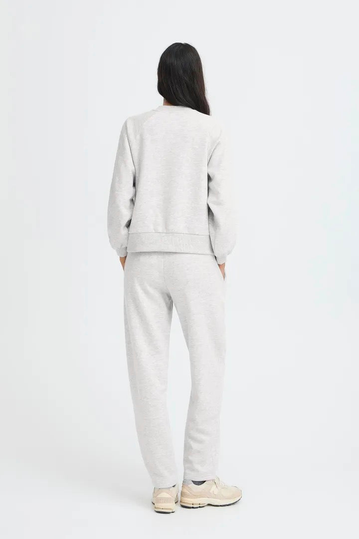 Grey Melange  Loungewear Set