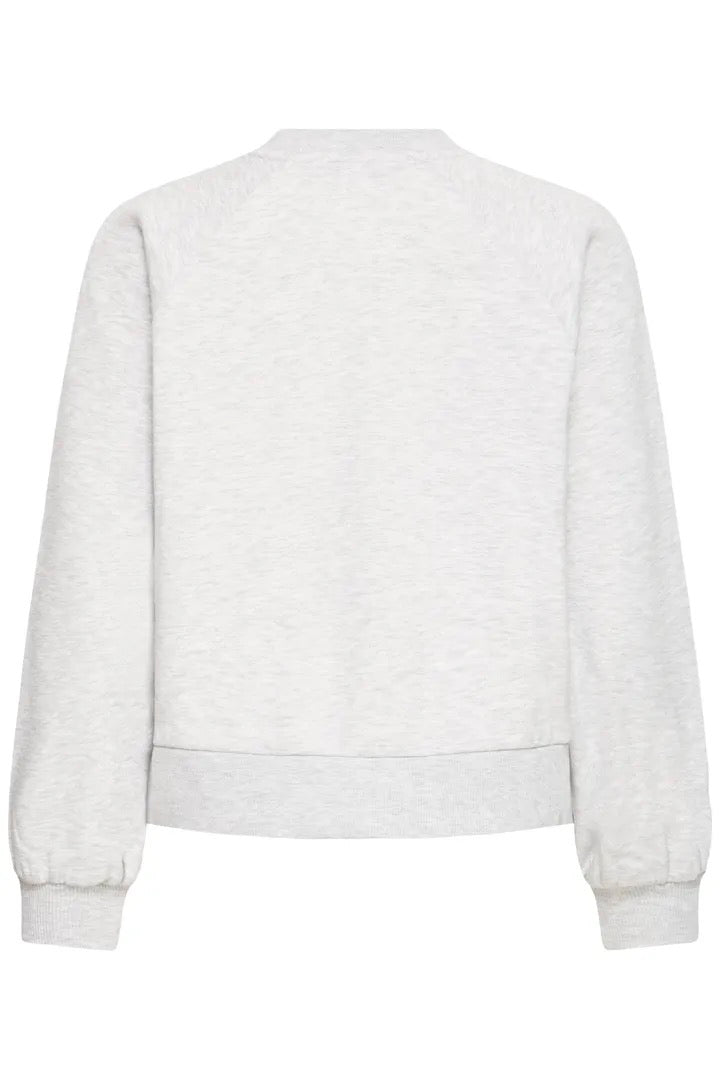 Grey Melange  Loungewear Set