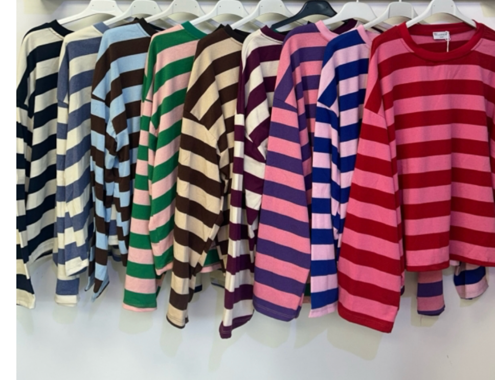 Striped Long Sleeve T-Shirt