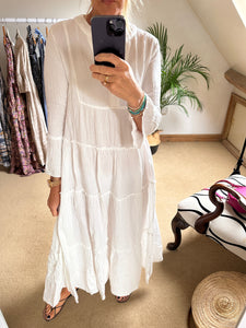 Cheesecloth Maxi Dress