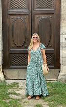 Load image into Gallery viewer, Iris Dress -Green Leopard
