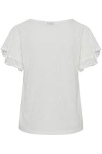 Load image into Gallery viewer, T shirt with floaty sleeves - Off White
