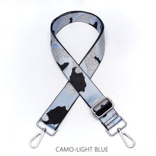Load image into Gallery viewer, Leather Cross Body Bag - Denim  Blue
