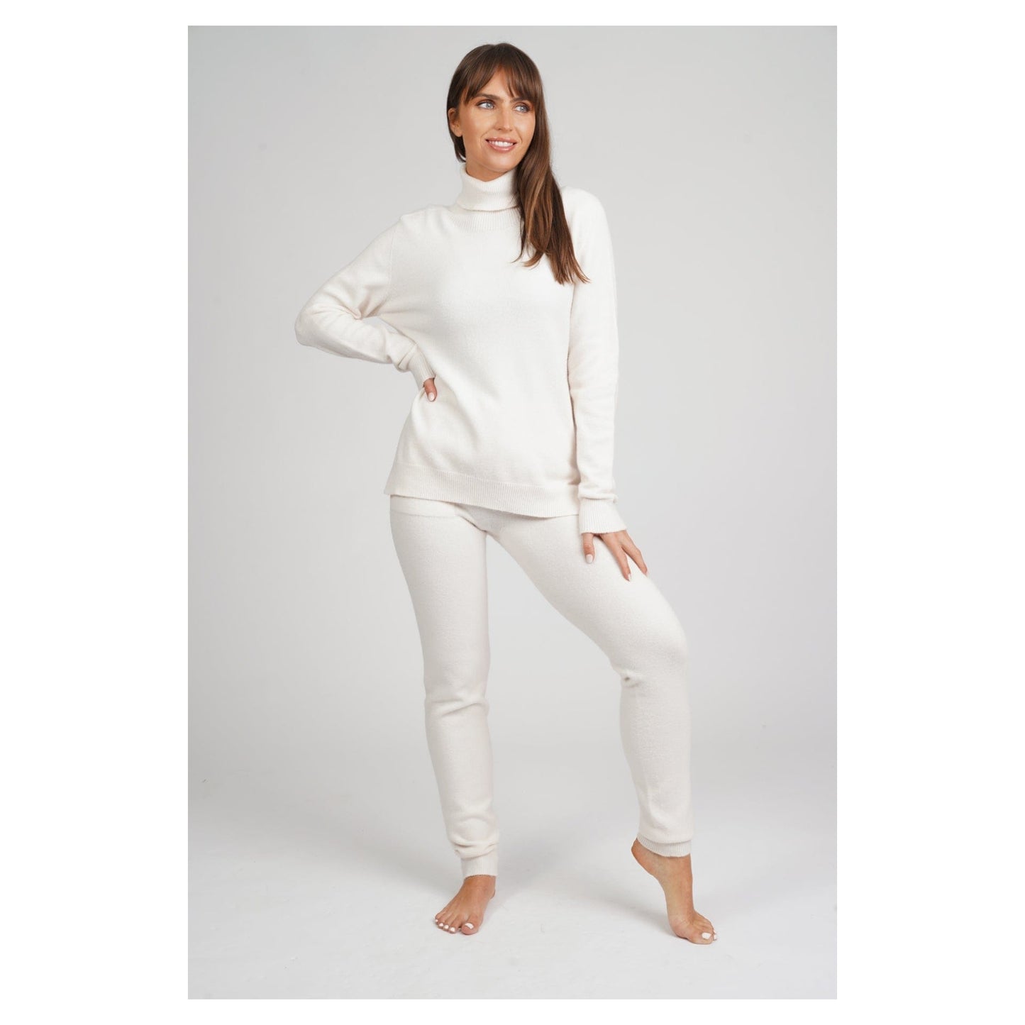 Feels Like Cashmere Roll Neck Jumper