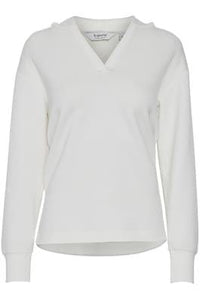White Modal Hoodie
