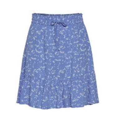 Ultramarine printed short skirt