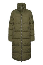 Quilted Coat  - Black