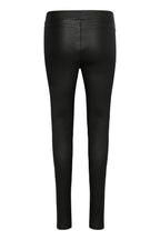 Black Faux Leather Leggings