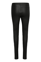 Load image into Gallery viewer, Black Faux Leather Leggings
