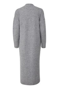 Grey longline cardigan