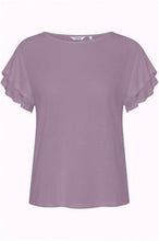 Load image into Gallery viewer, T shirt with floaty sleeves - Lilac
